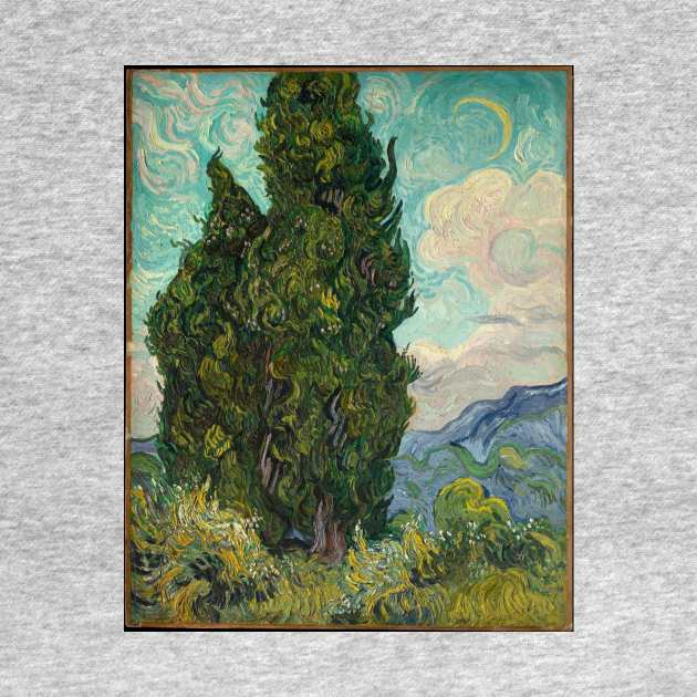 Cypresses by VincentvanGogh